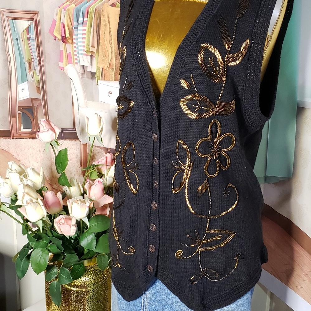 Limited Edition Units Beaded Vest